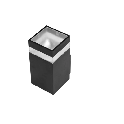 JASON SQ WALL IP65 BK AZ5221 AZZARDO